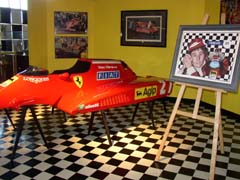 ジルのフェラーリのボディ