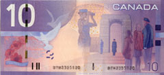 le billet de 10