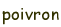 poivron